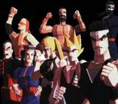 Virtua Fighter, capture d'écran